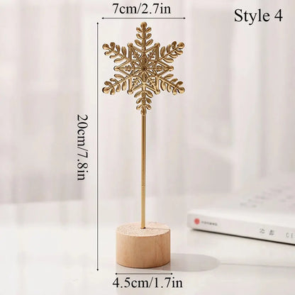 Gold Ginkgo Leaf Crafts Leaves Sculpture Luxury Living Room Decor 