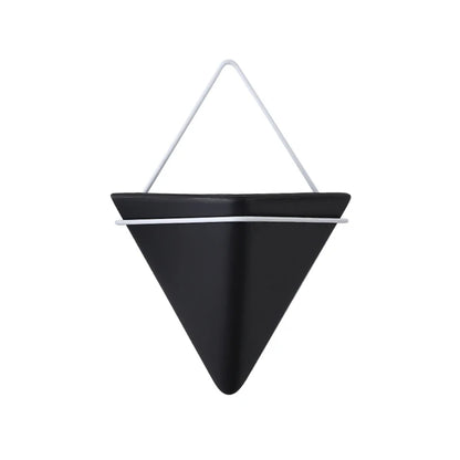 Wall Mounted Triangle Plant Flower Pot Nordic Ceramic 